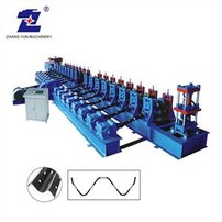 Ob Los Yog Peb Tsis Muaj Txoj Kev Loj Crash Barrier Guardrail Profiles Roll Forming Machine