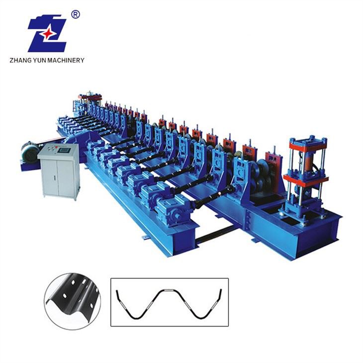 Hai hoặc ba làn sóng Đường cao tốc Sự cố Rào chắn Lan can Máy định hình cuộn